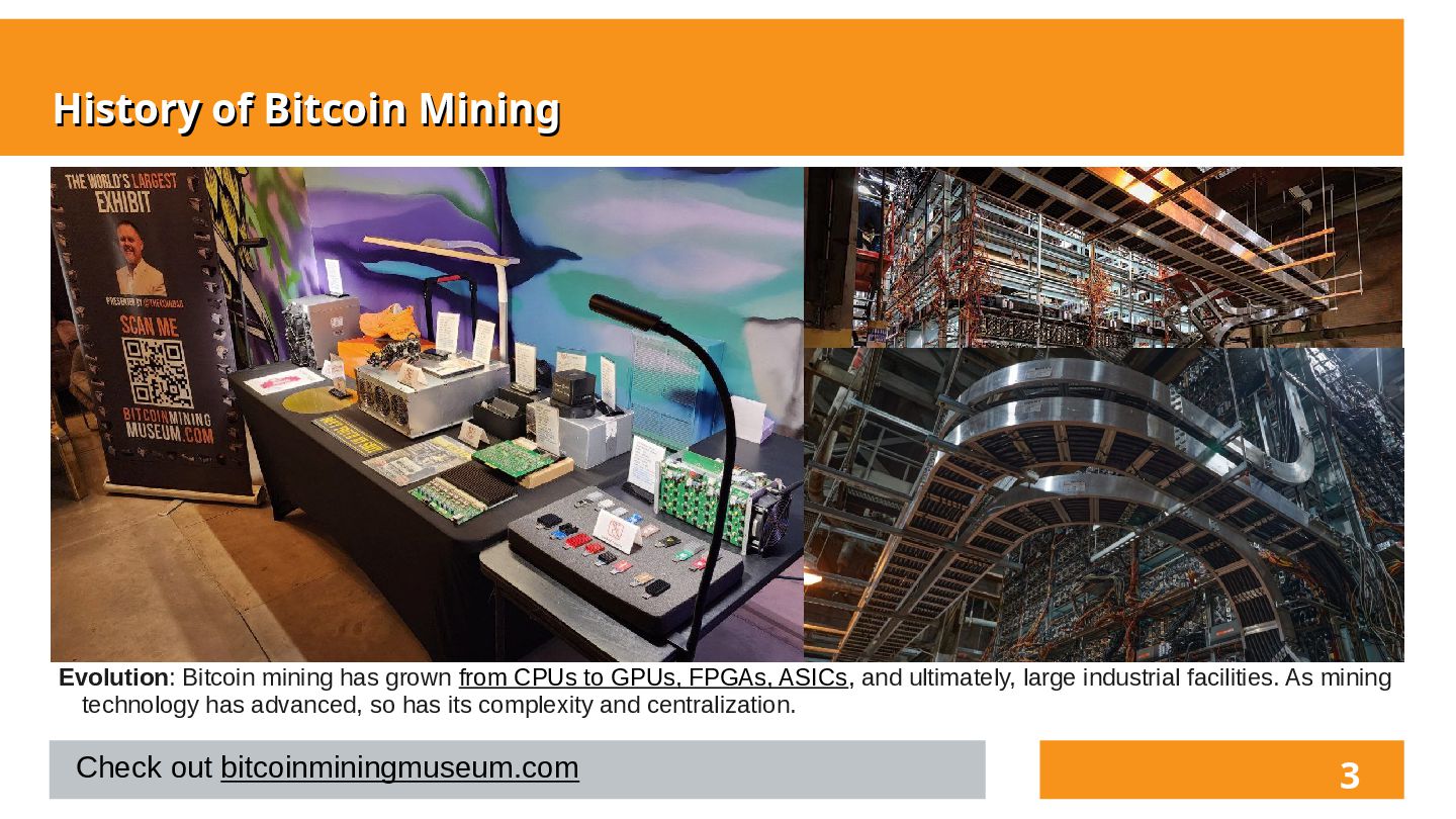 Slide 3 of 26 from 'Decentralized Home Mining w/ Bitaxe' (2025-04-01)