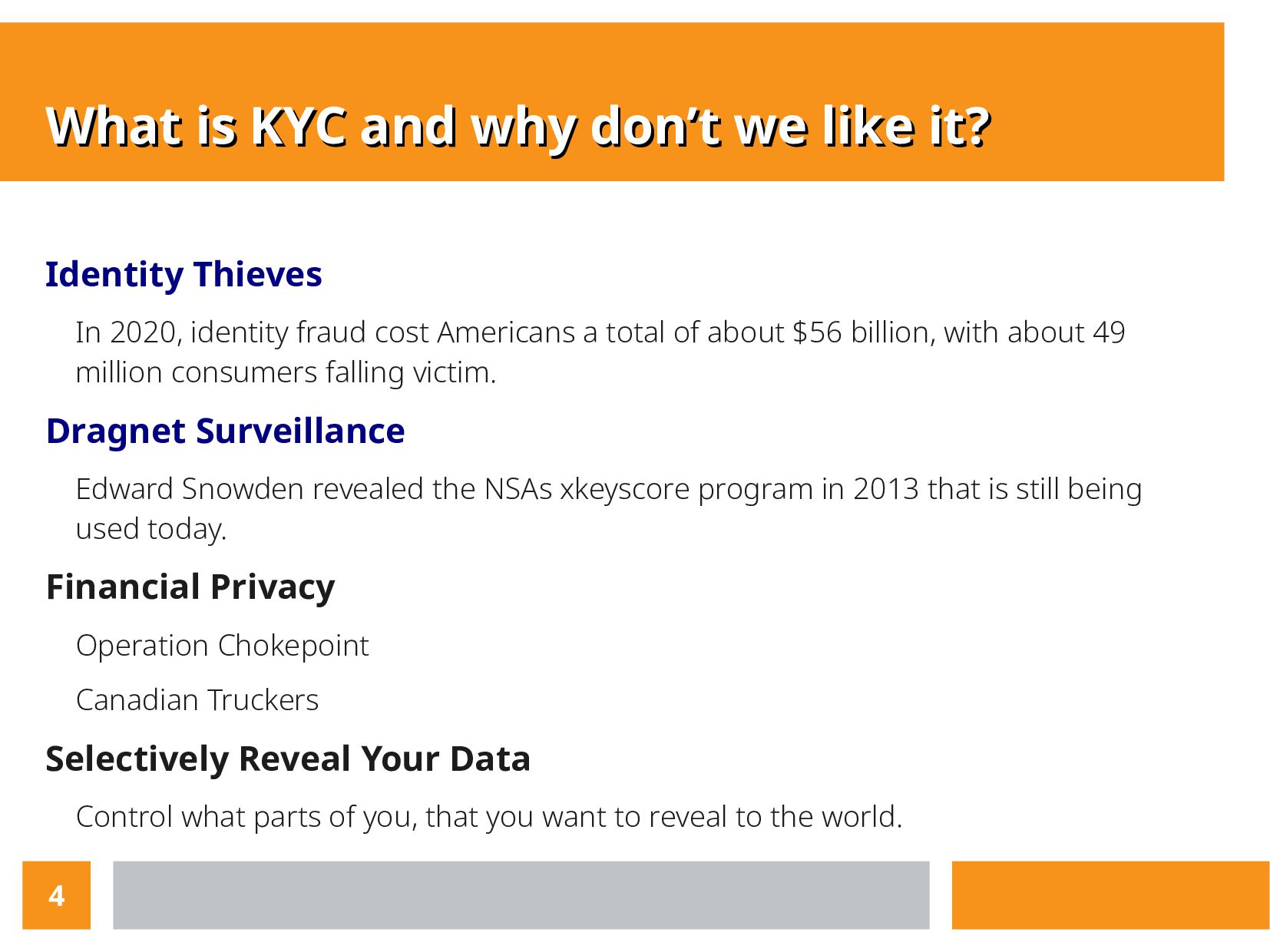 Slide 4 of 7 from 'Why Privacy Matters — Meetup' (2022-08-11)