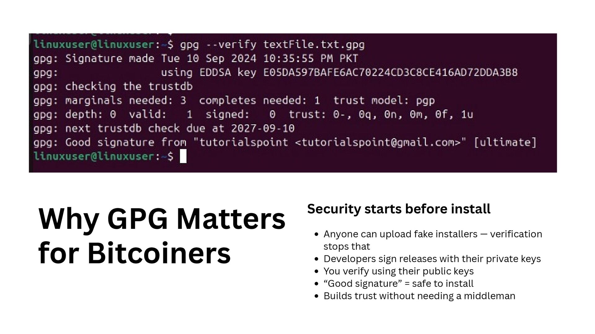 Slide 5 of 18 from 'Bisq To Bitcoin Retirement 2025 10 10' (2025-10-10)