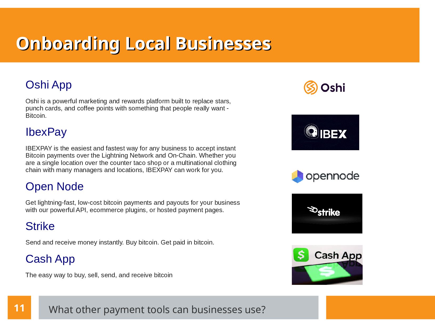 Slide 11 of 21 from 'Cashu Mints Meetup 10 2023 03 09' (2023-03-09)