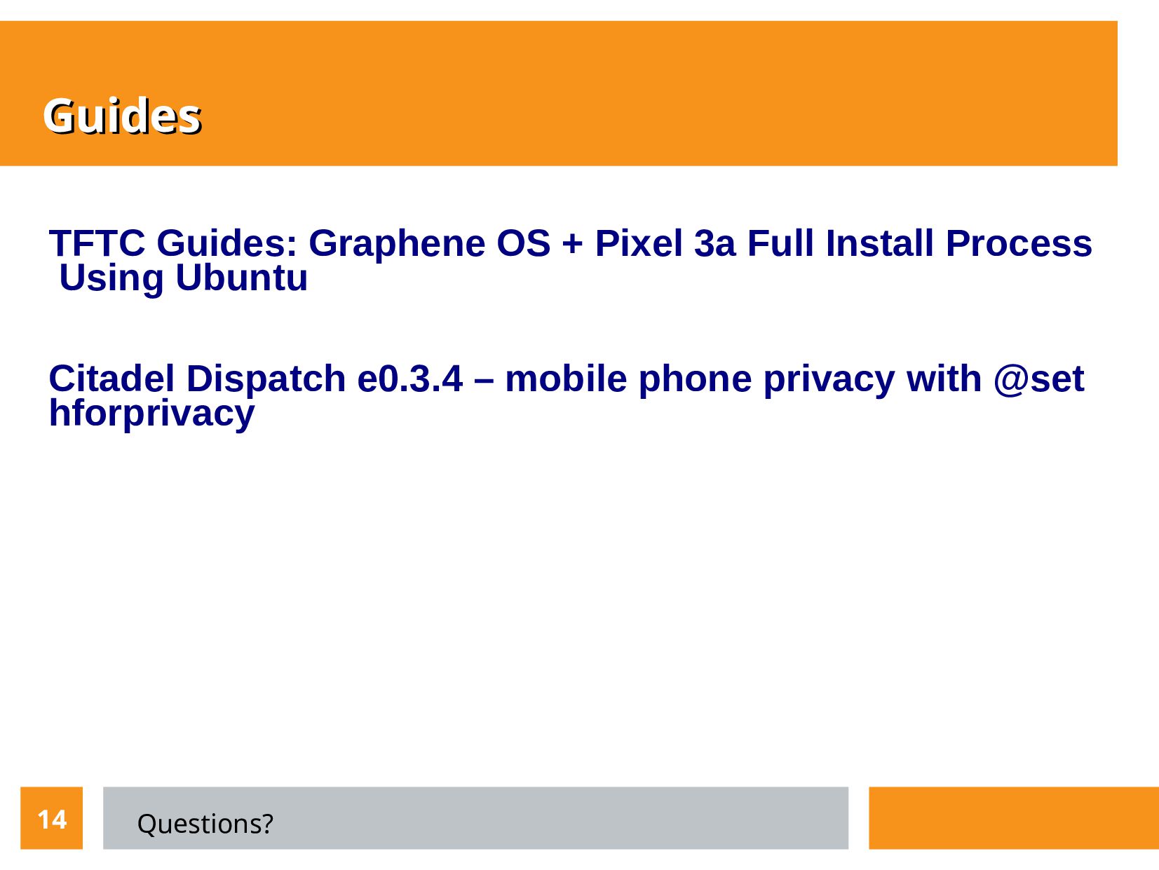 Slide 14 of 14 from 'Mobile Privacy - Meetup' (2022-10-13)