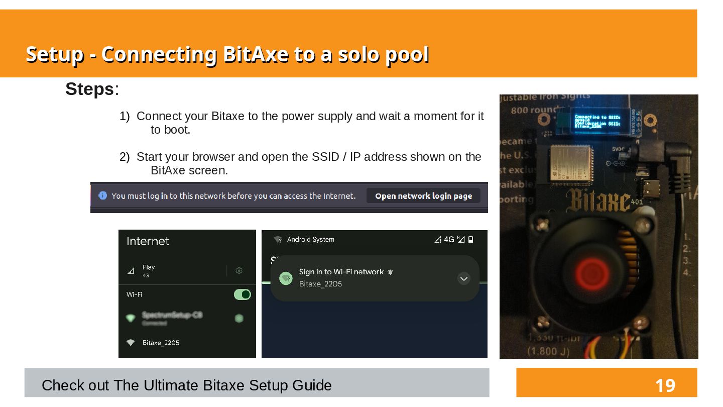 Slide 14 of 26 from 'Decentralized Home Mining w/ Bitaxe' (2025-04-01)