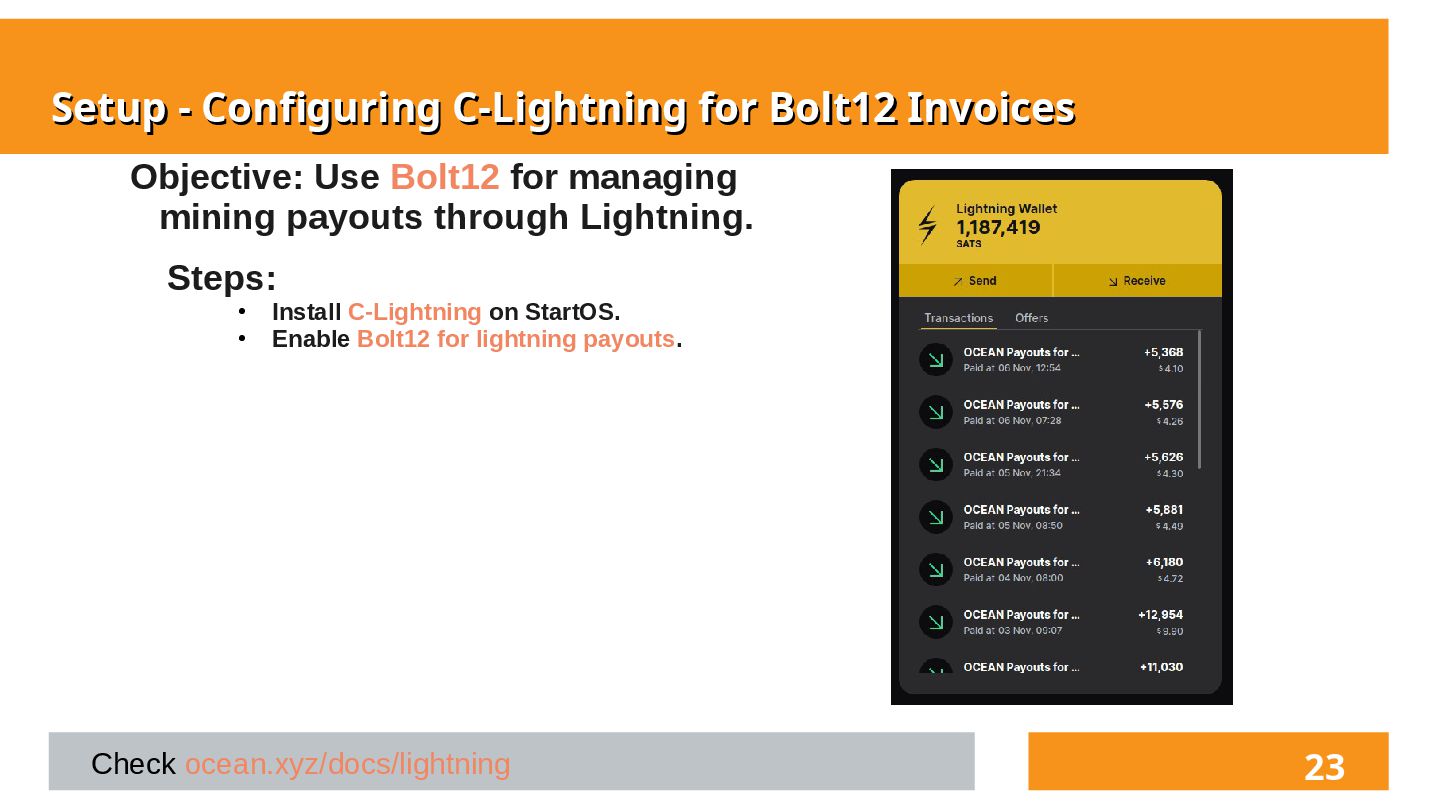 Slide 18 of 26 from 'Decentralized Home Mining w/ Bitaxe' (2025-04-01)