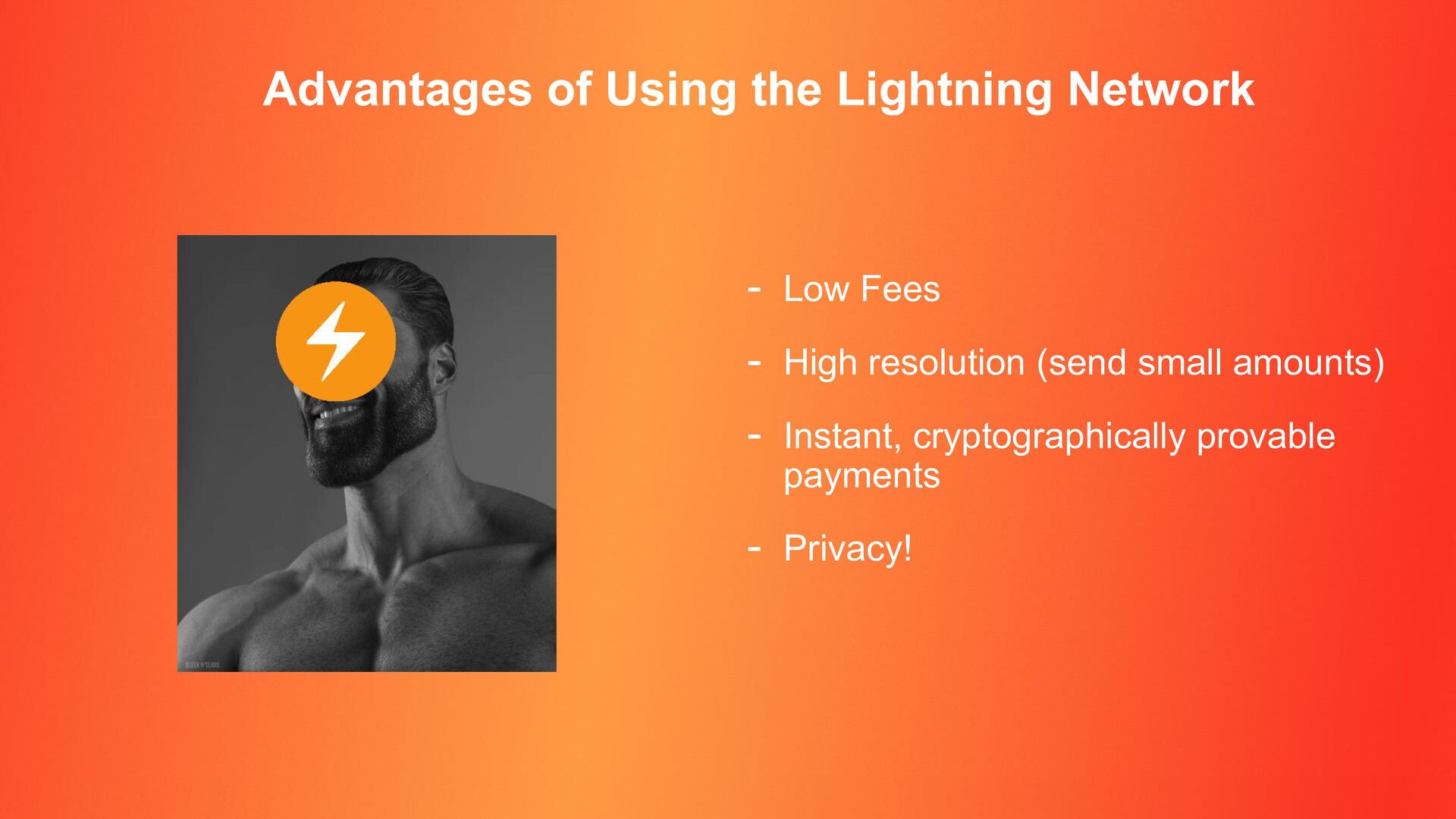 Slide 18 of 25 from 'Why Lightning + AI (Meetup #27)' (2024-08-08, RRBTC). Part of a presentation covering: lightning, ai, casdcr, plebdevs.