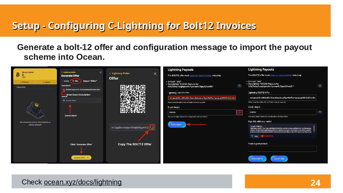 Slide 19 of 26 from 'Decentralized Home Mining w/ Bitaxe' (2025-04-01)