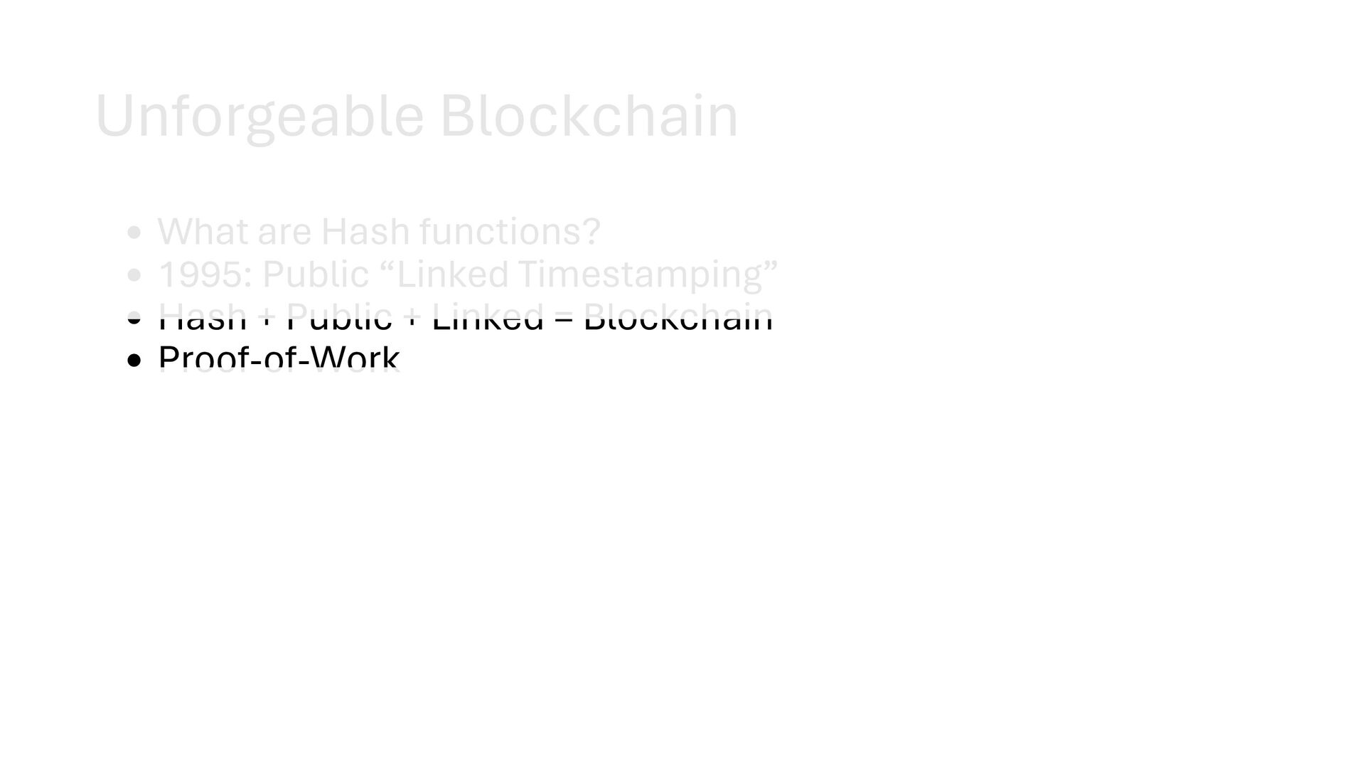 Slide 24 of 71 from 'Understand How Bitcoin Works 2026 01 08' (2026-01-08)