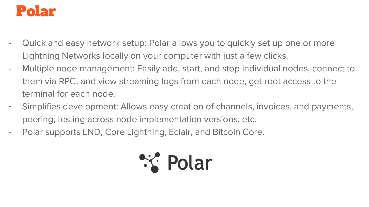 Slide 25 of 41 from 'RR Bitcoiners #18 – PlebDevs Takeover' (2023-11-09, Austin (@bitcoinplebdev)). Part of a presentation covering: plebdevs, lightning, development, pleblab, education.