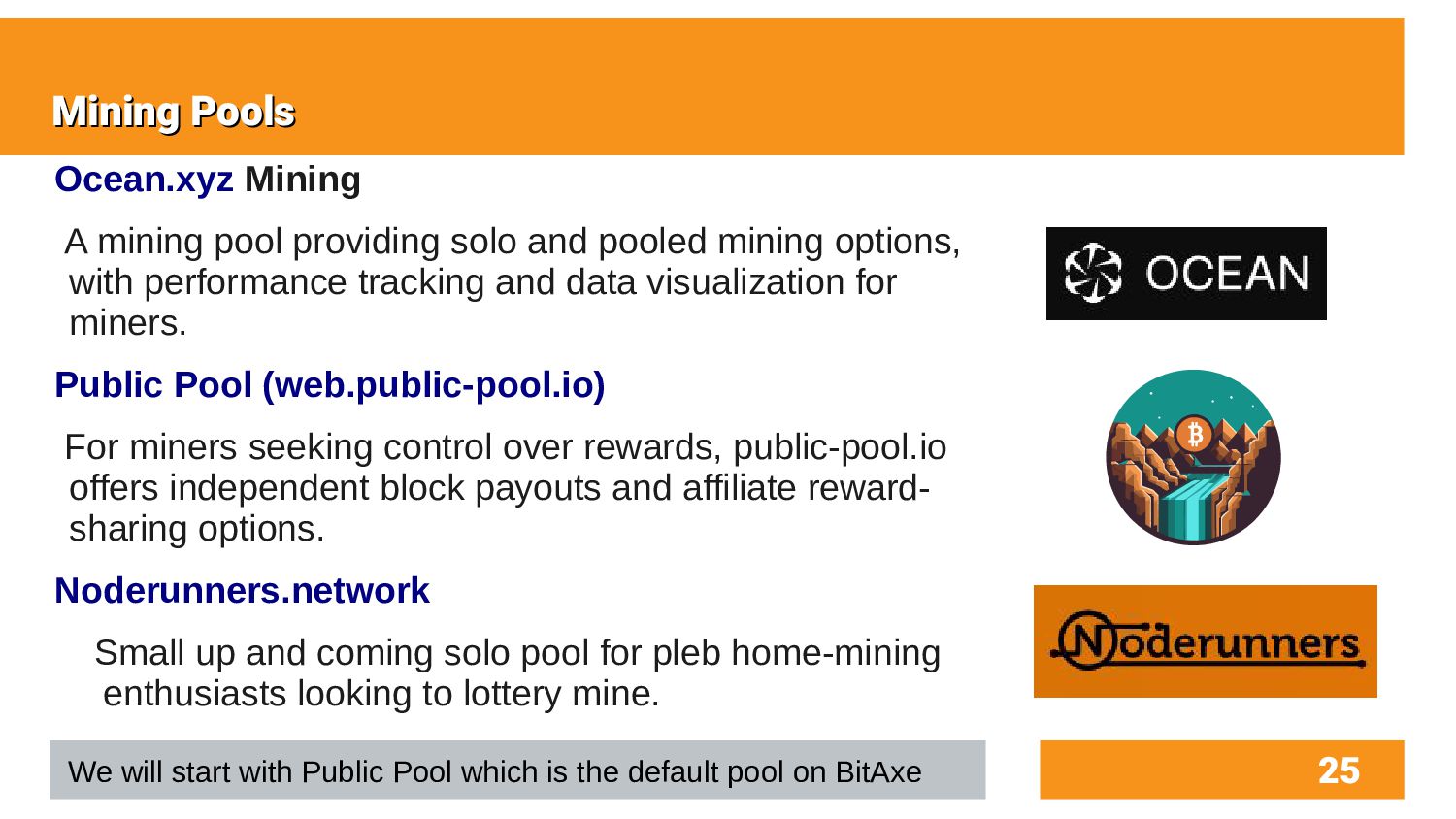 Slide 25 of 34 from 'Round Rock Bitcoiners Meetup' (2026-05-10)