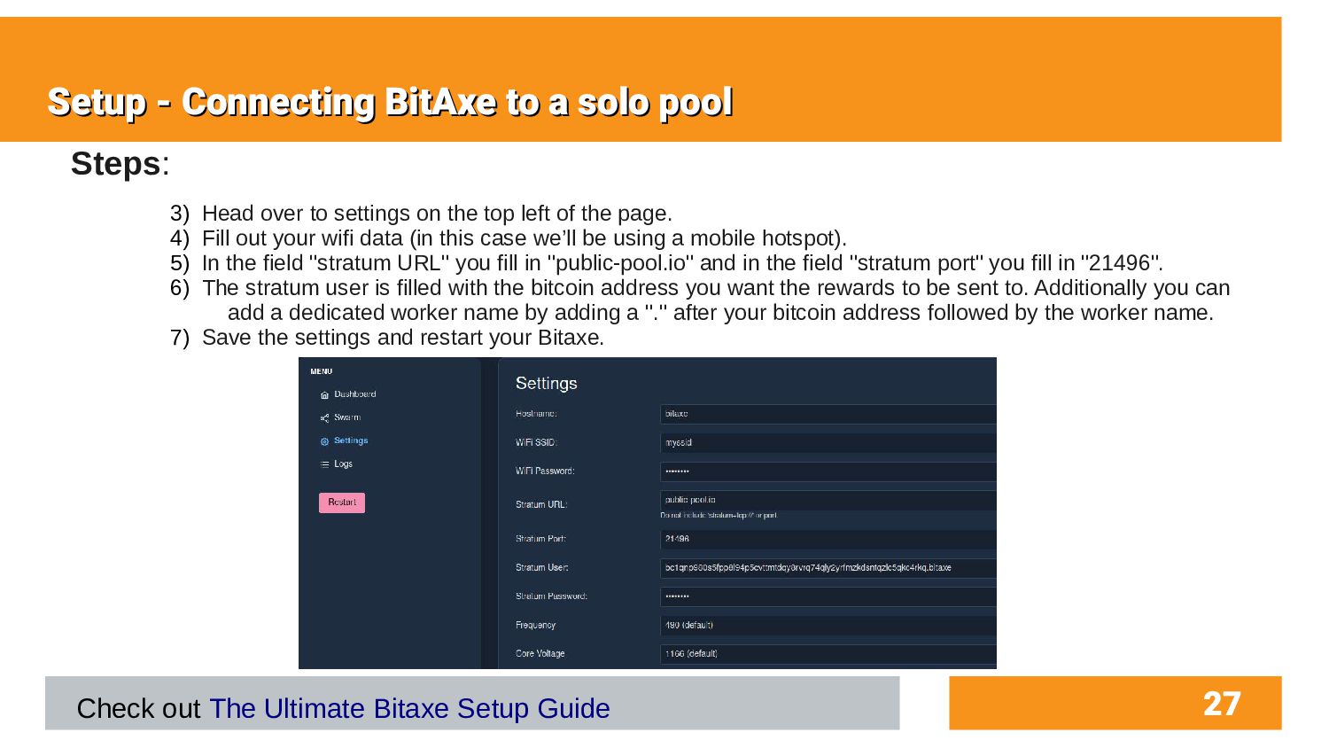 Slide 27 of 34 from 'Round Rock Bitcoiners Meetup' (2026-05-10)