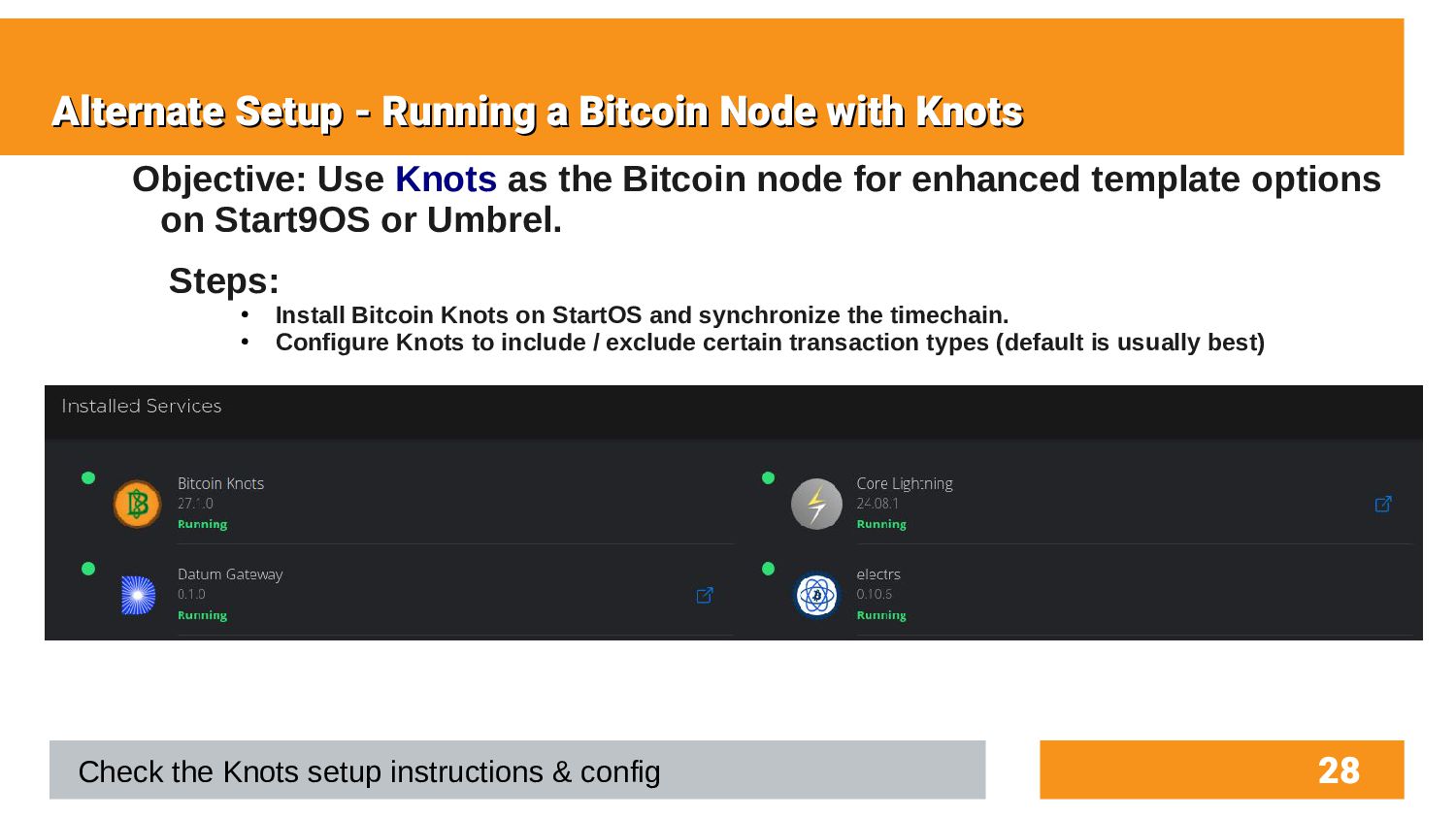 Slide 28 of 34 from 'Round Rock Bitcoiners Meetup' (2026-05-10)