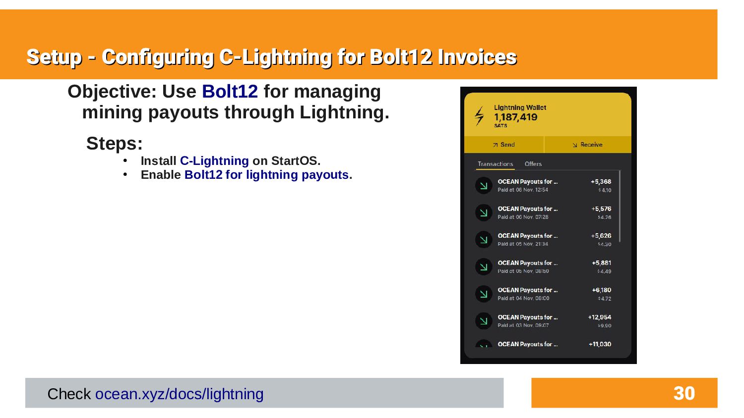 Slide 30 of 34 from 'Round Rock Bitcoiners Meetup' (2026-05-10)